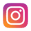 Instagram-Logo auf grünem Hintergrund